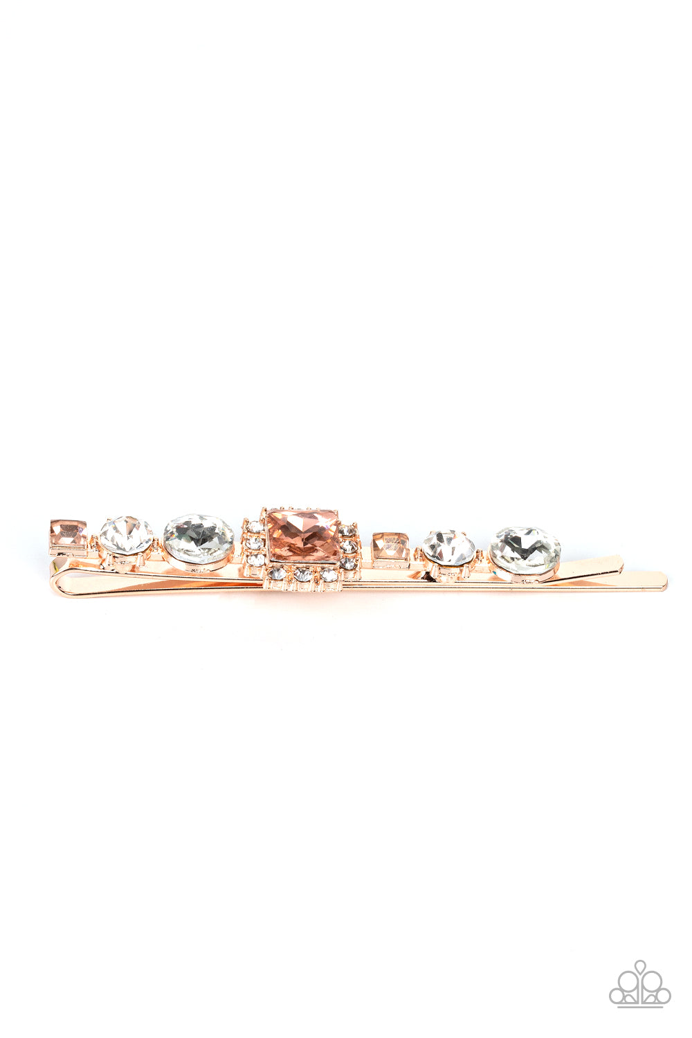 Paparazzi - Couture Crasher - Gold  Hair Clip - Alies Bling Bar