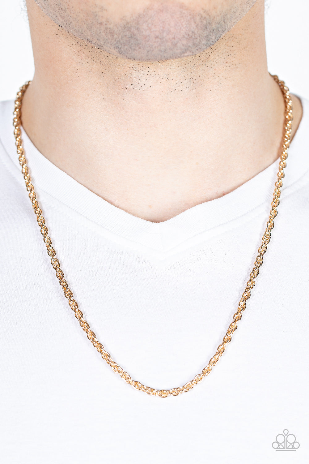 Paparazzi - Industrial Interval - Gold Necklace - Alies Bling Bar