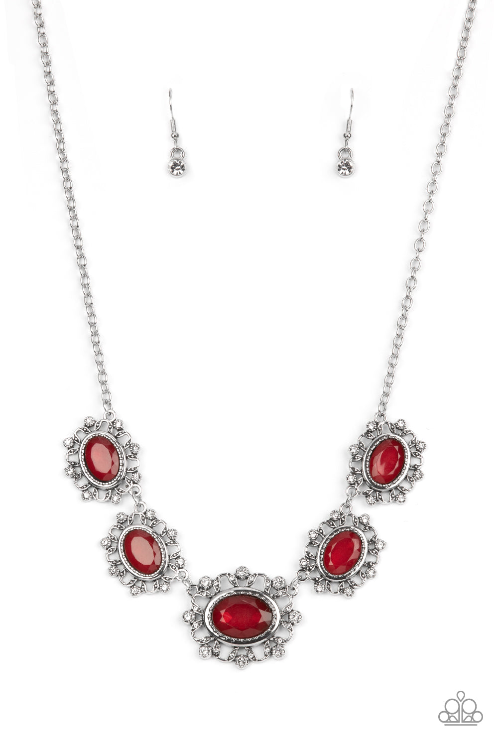 Paparazzi - Meadow Wedding - Red Necklace - Alies Bling Bar