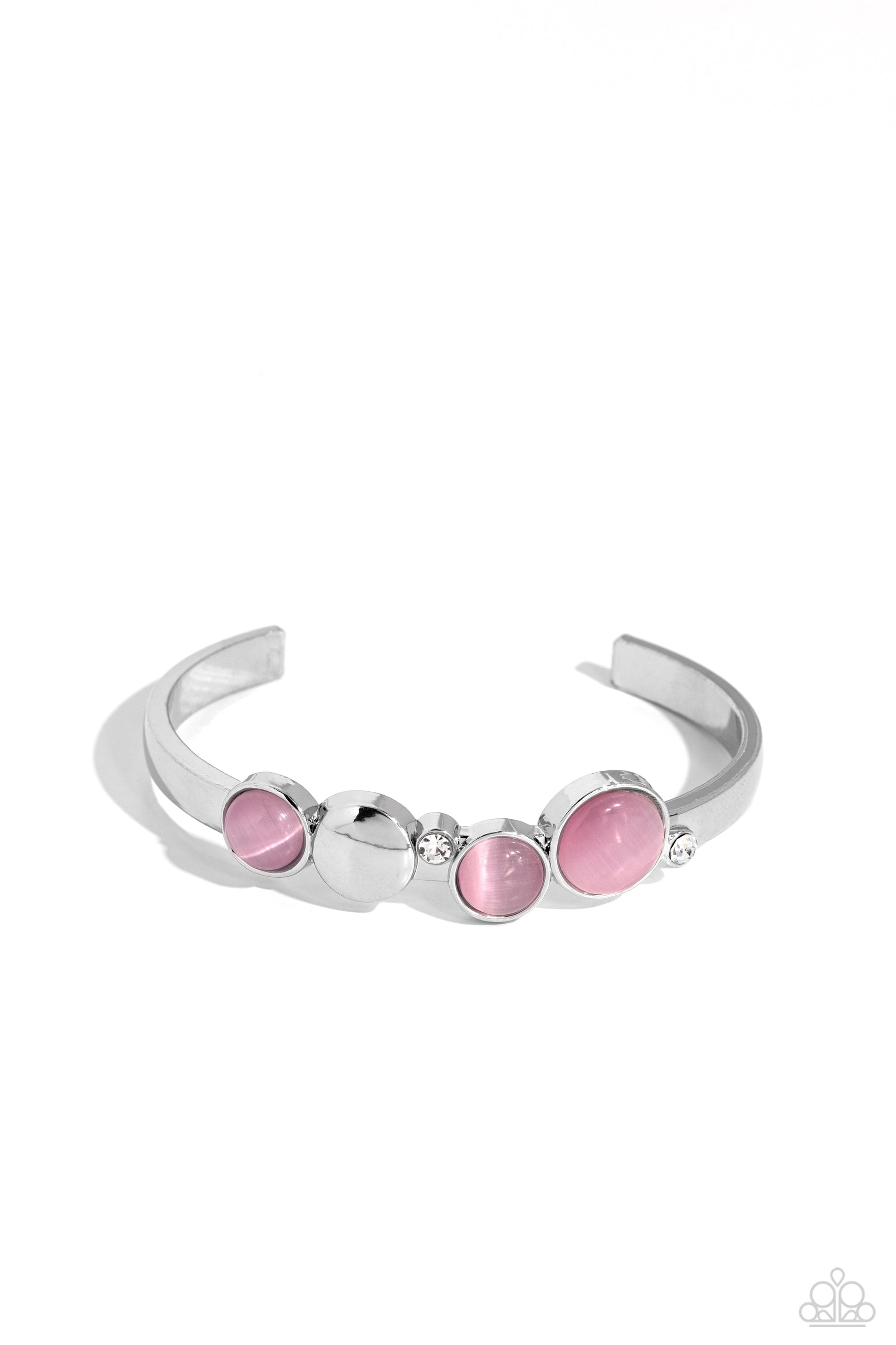 Elegant Escapade - Pink Bracelet - Paparazzi Accessories - Alies Bling Bar