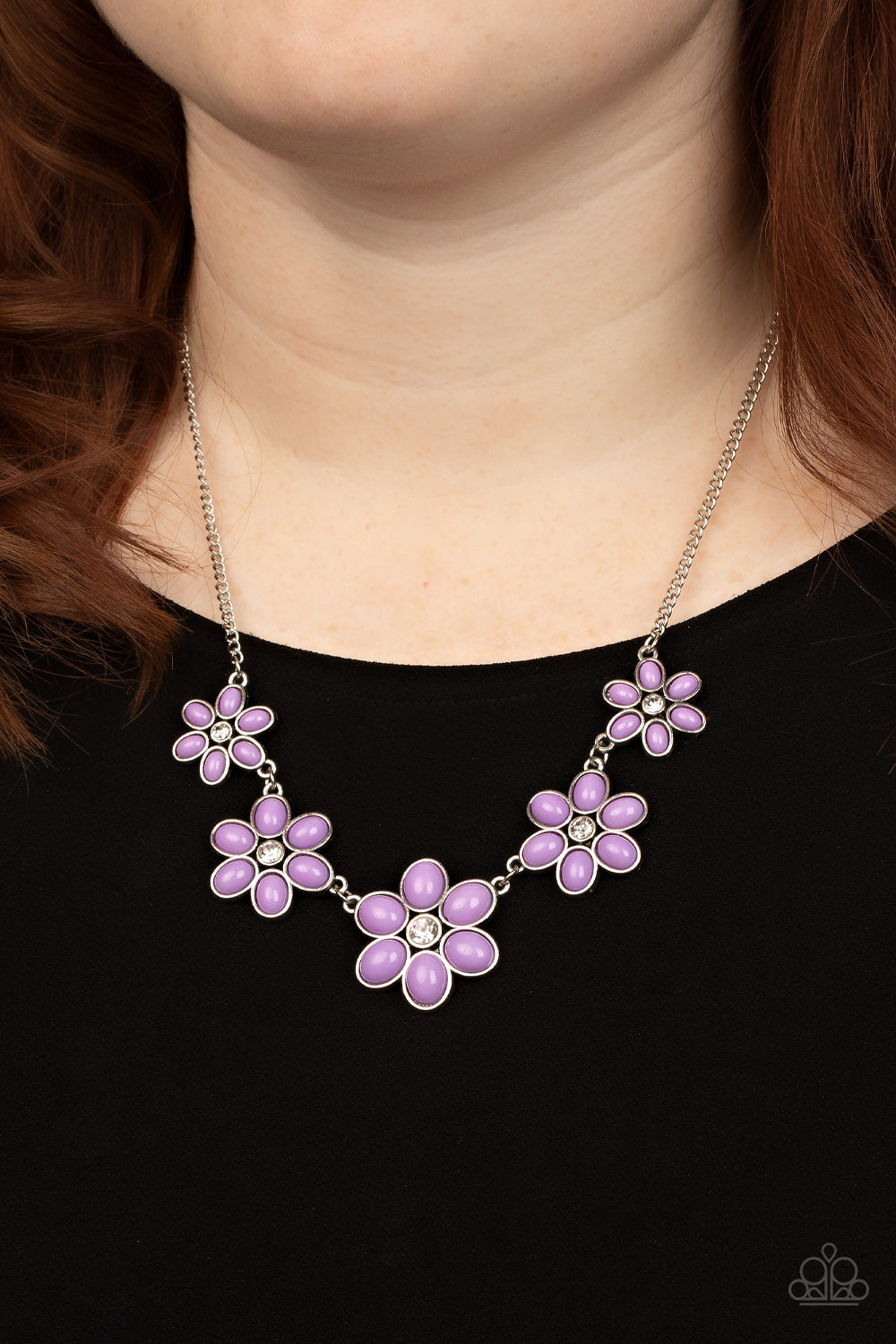 Paparazzi - Prairie Party - Purple Necklace - Alies Bling Bar