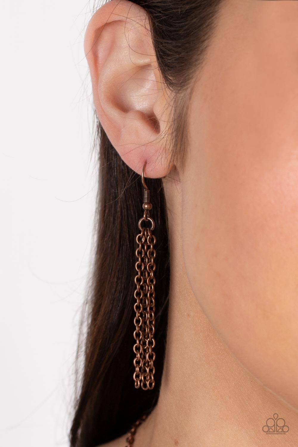 Totally Tulum - Copper Necklace -Paparazzi Accessories - Alies Bling Bar