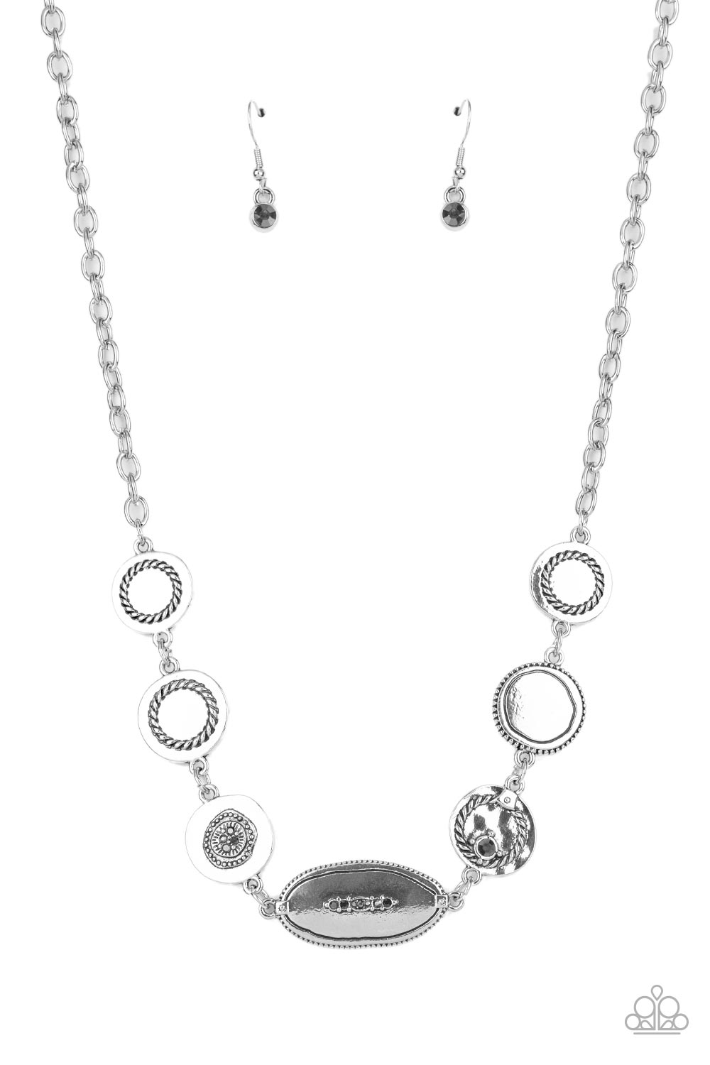 Paparazzi - Uniquely Unconventional - Silver Necklace - Alies Bling Bar