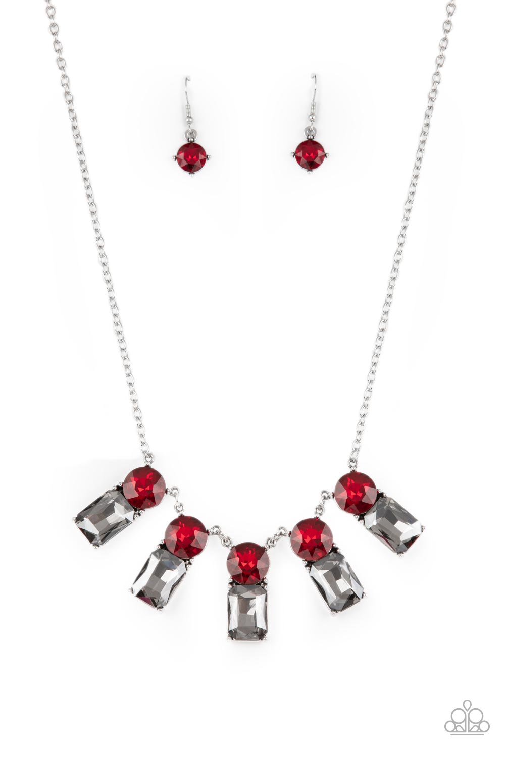 Paparazzi - Celestial Royal - Red Necklace - Alies Bling Bar