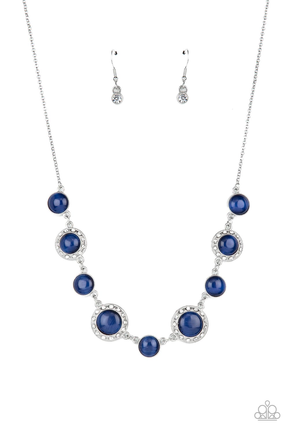 Paparazzi  - Too Good to BEAM True - Blue Necklace - Alies Bling Bar