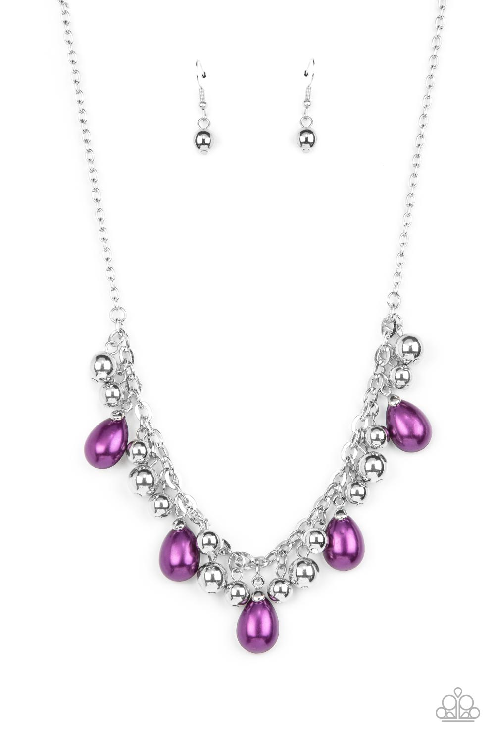 Party Favor - Purple Necklace -Paparazzi Accessories - Alies Bling Bar