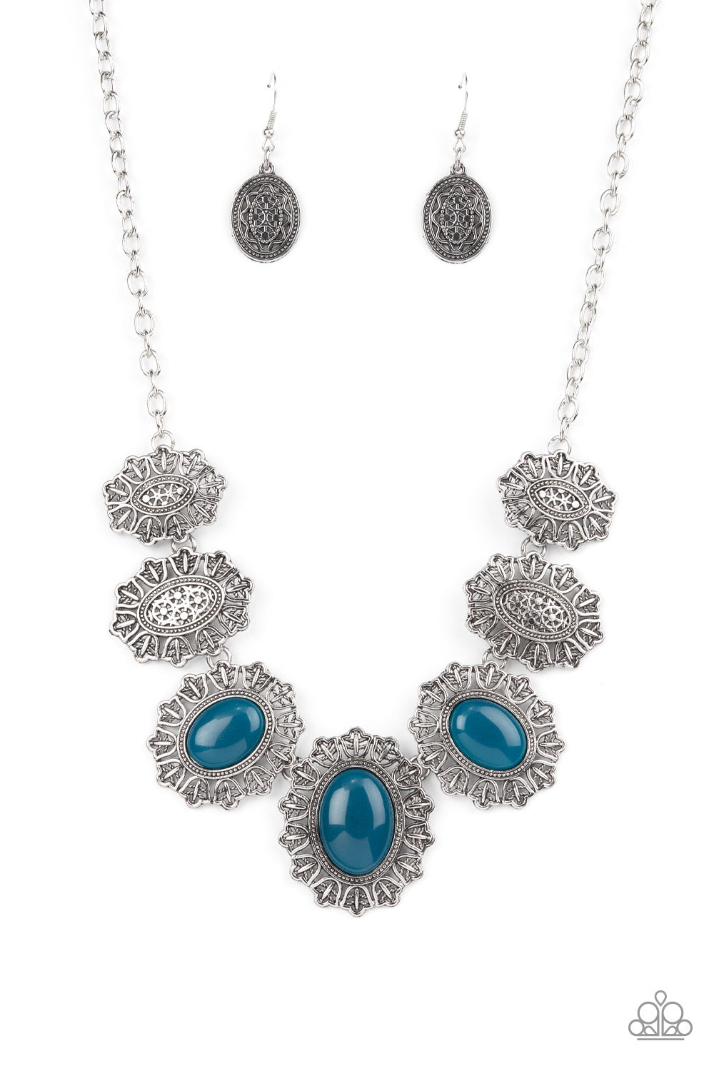 Paparazzi - Forever and EVERGLADE - Blue Necklace - Alies Bling Bar