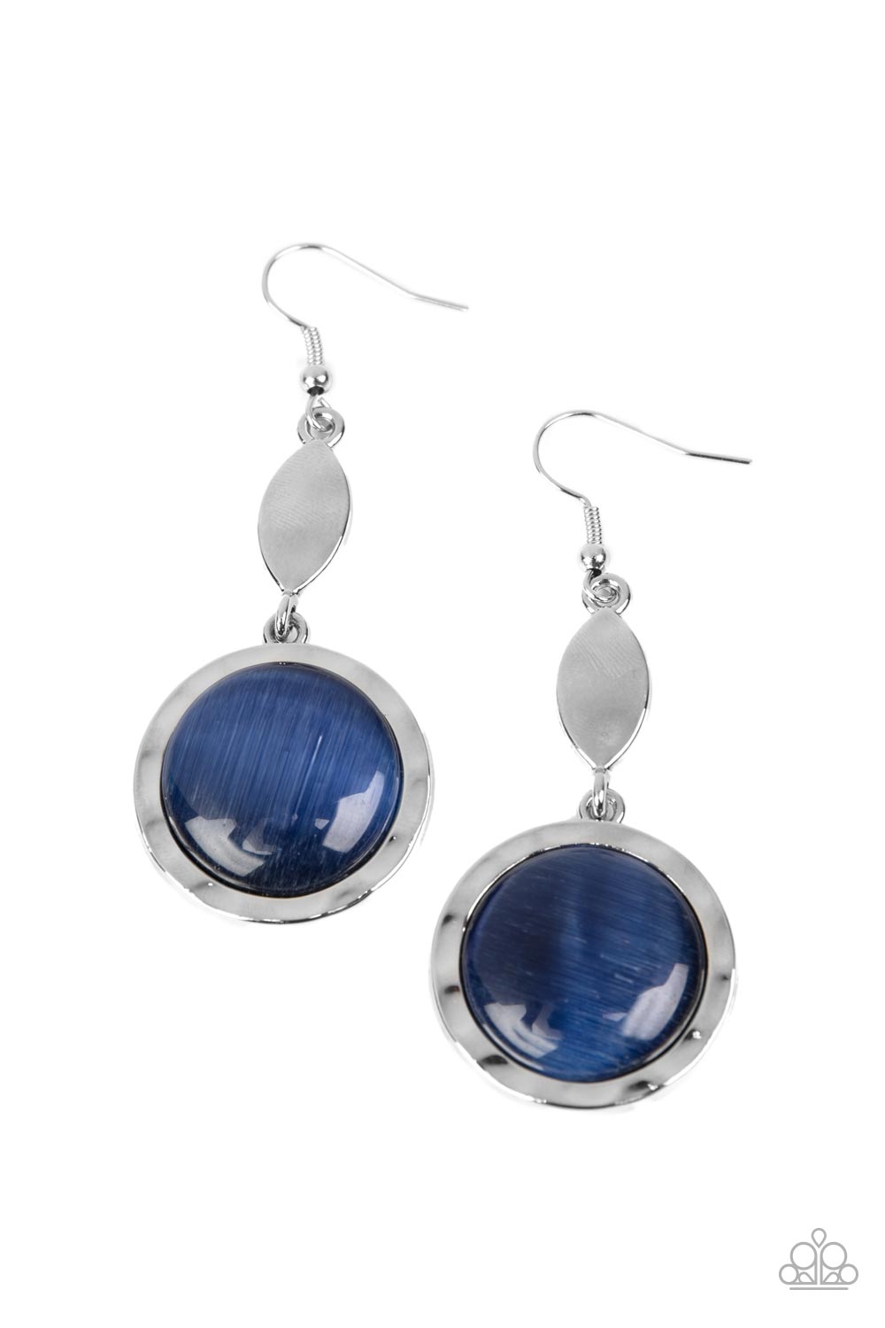 Magically Magnificent - Blue Earrings - Paparazzi Accessories - Alies Bling Bar