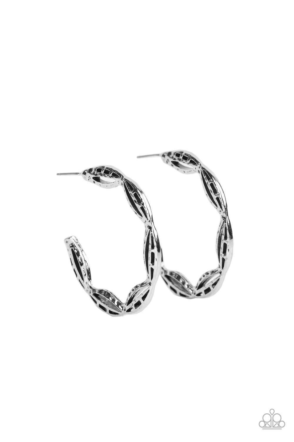 Eco Express - Silver Earrings - Paparazzi Accessories - Alies Bling Bar