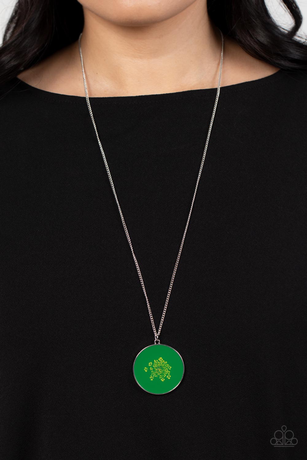 Paparazzi - Prairie Picnic - Green Necklace