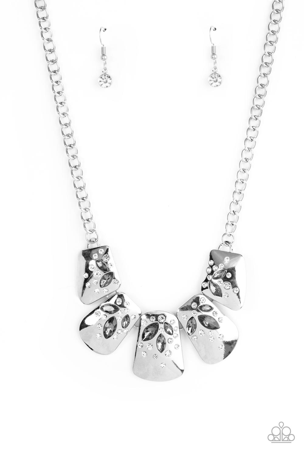 Paparazzi - Jubilee Jingle - Silver Necklace - Alies Bling Bar