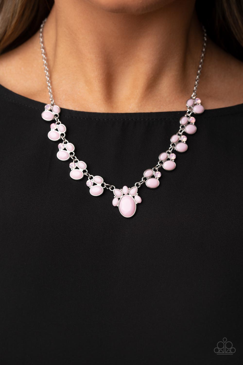 Paparazzi - Fairytale Forte - Pink Necklace - Alies Bling Bar