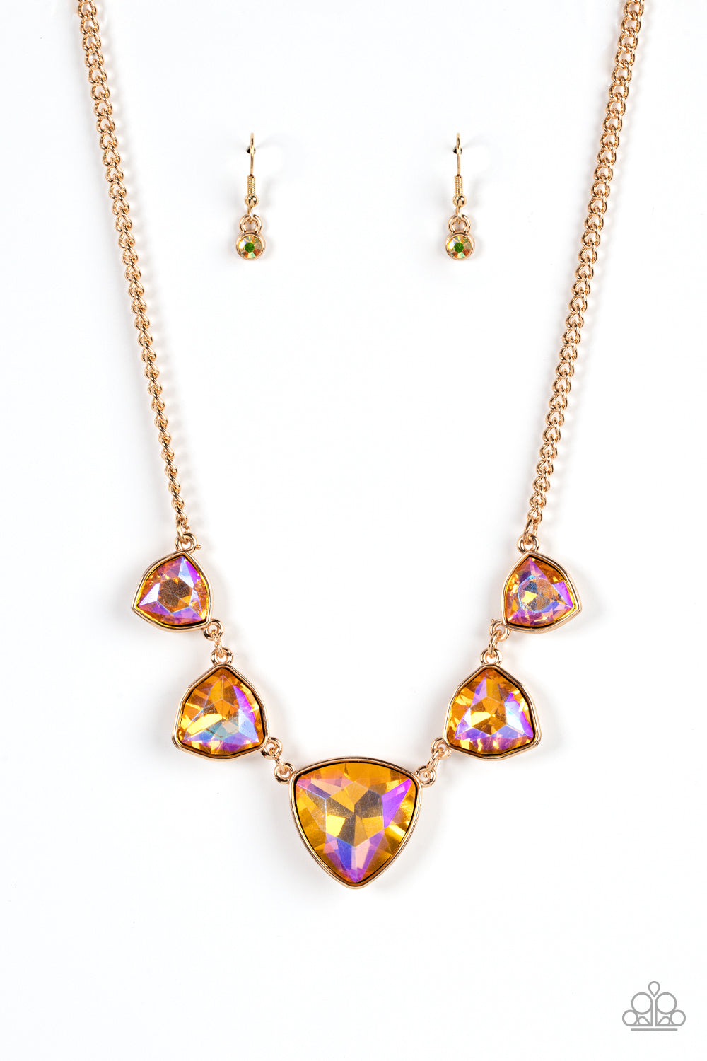 Paparazzi - Cosmic Constellations - Gold Necklace