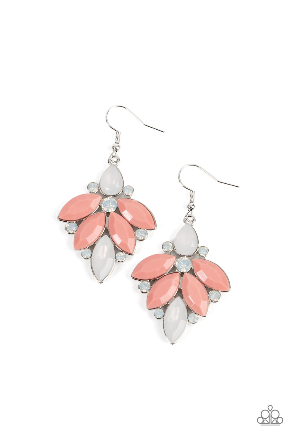 Fantasy Flair - Pink Earrings - Paparazzi Accessories - Alies Bling Bar