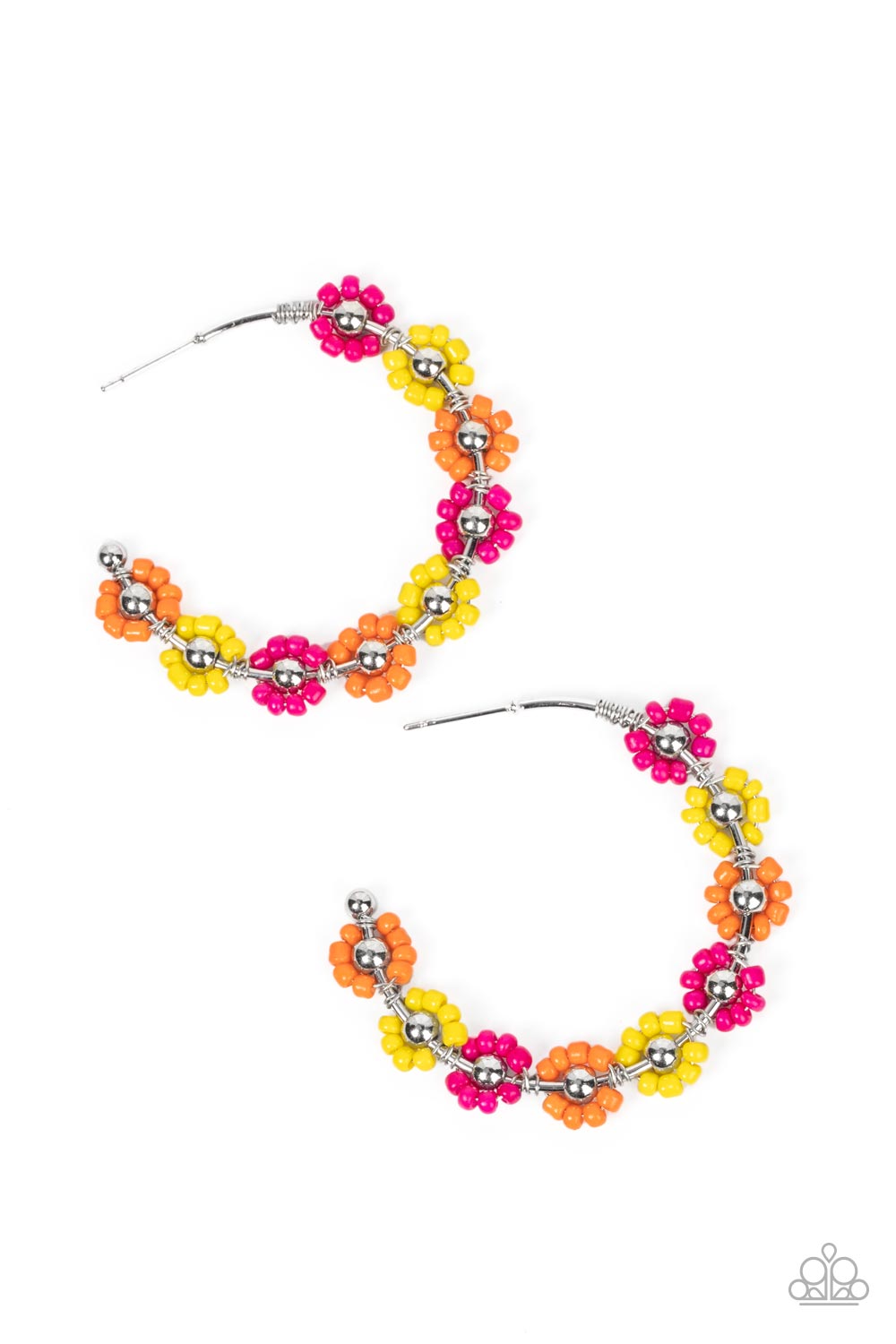 Paparazzi -Growth Spurt - Multi Earrings - Alies Bling Bar