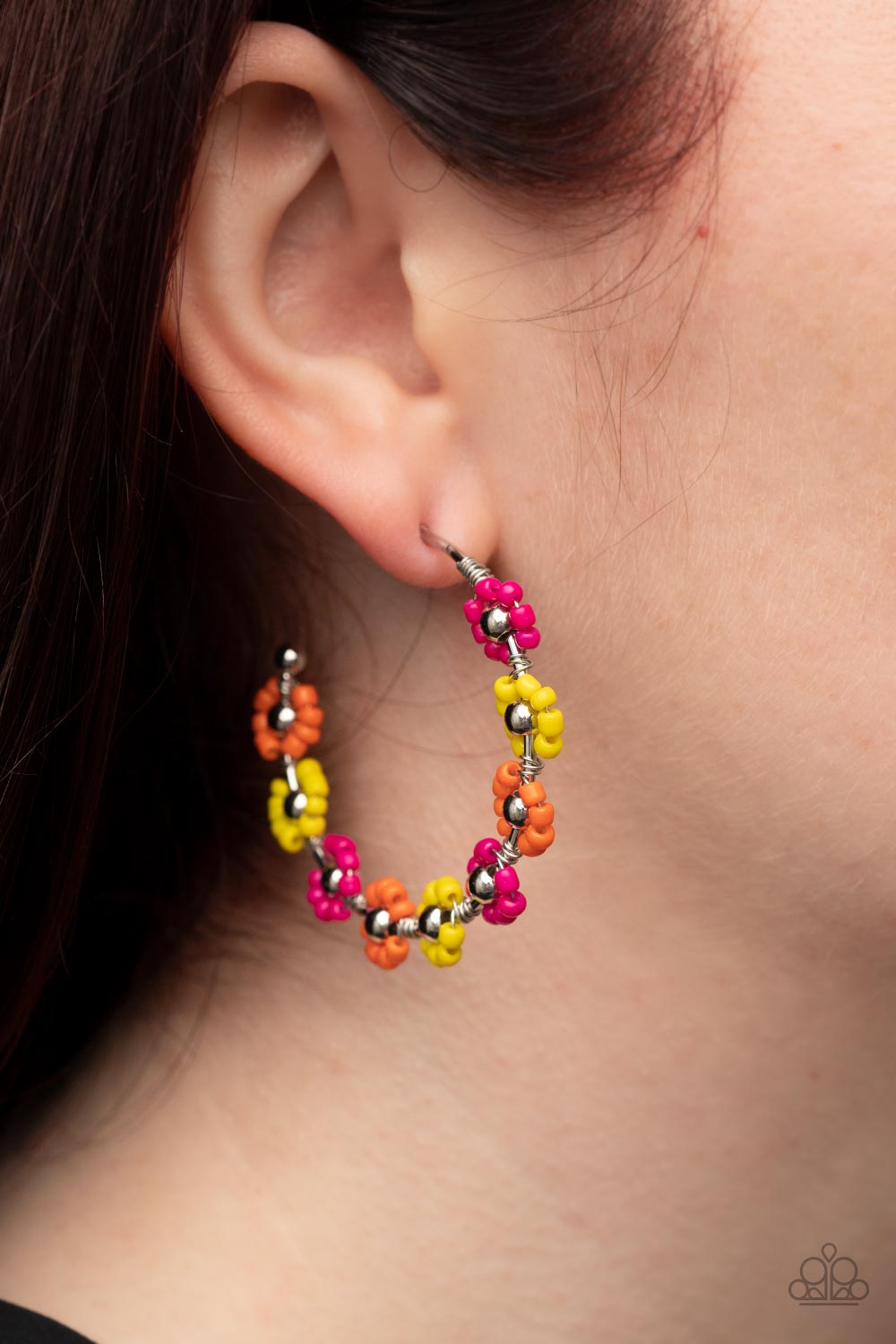 Paparazzi -Growth Spurt - Multi Earrings - Alies Bling Bar