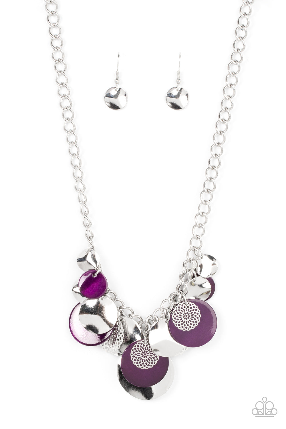 Paparazzi - Oceanic Opera - Purple Necklace - Alies Bling Bar