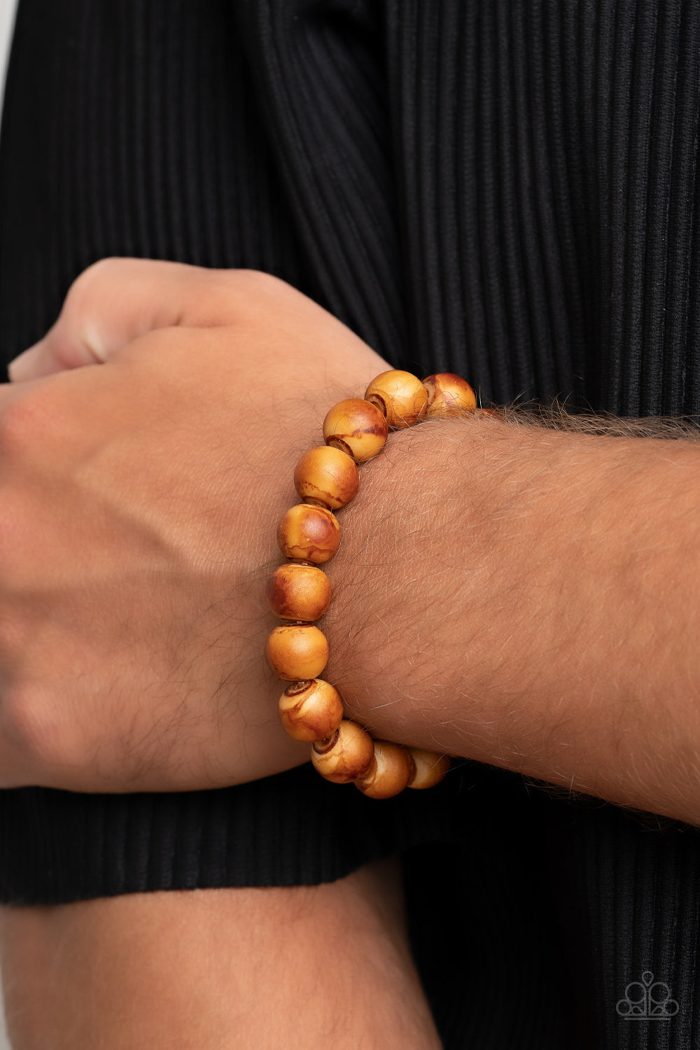 Totally Timber Mill - Brown Bracelet - Paparazzi Accessories - Alies Bling Bar