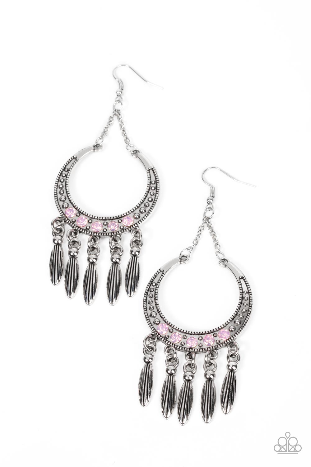 Day to DAYDREAM - Pink Earrings - Paparazzi Accessories - Alies Bling Bar