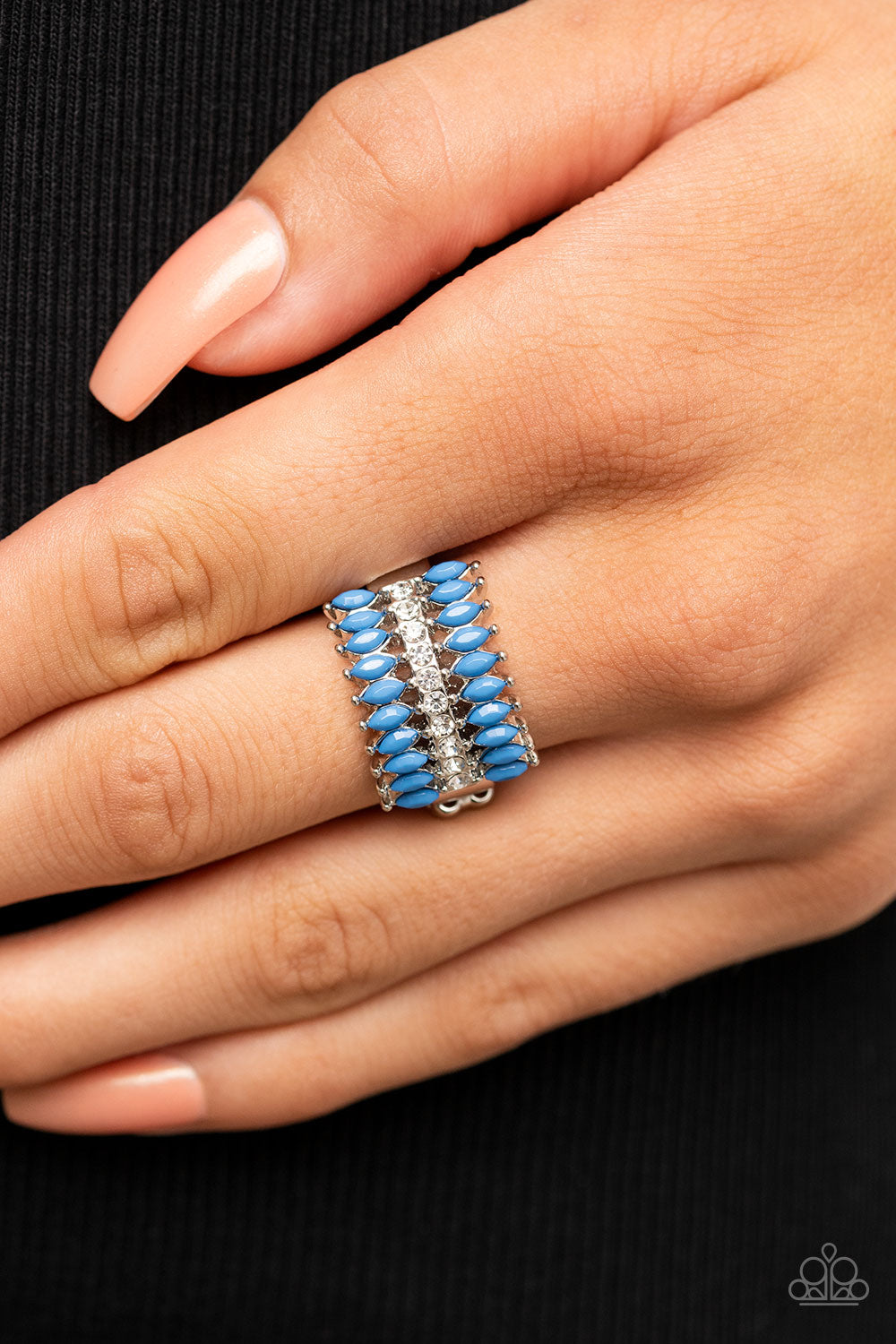 Paparazzi - Cinematic Couture - Blue Ring