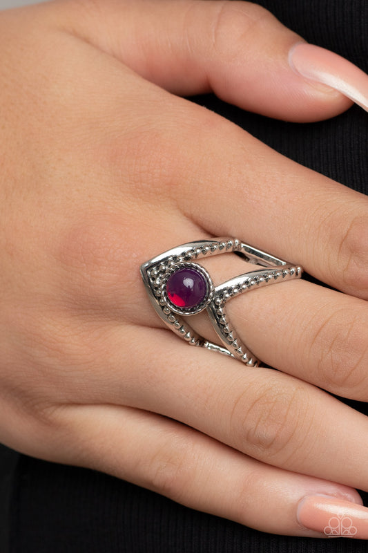 Paparazzi - Axial Angle - Purple Ring - Alies Bling Bar