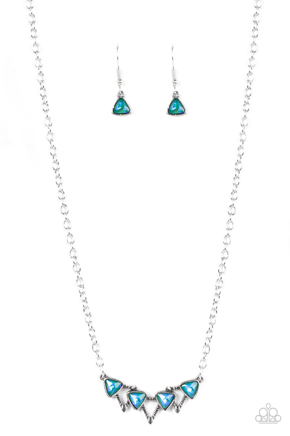 Paparazzi - Pyramid Prowl - Multi Necklace - Alies Bling Bar