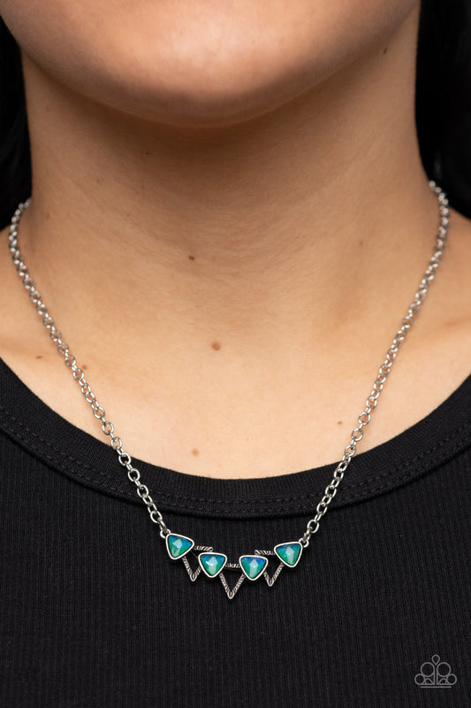 Paparazzi - Pyramid Prowl - Multi Necklace - Alies Bling Bar