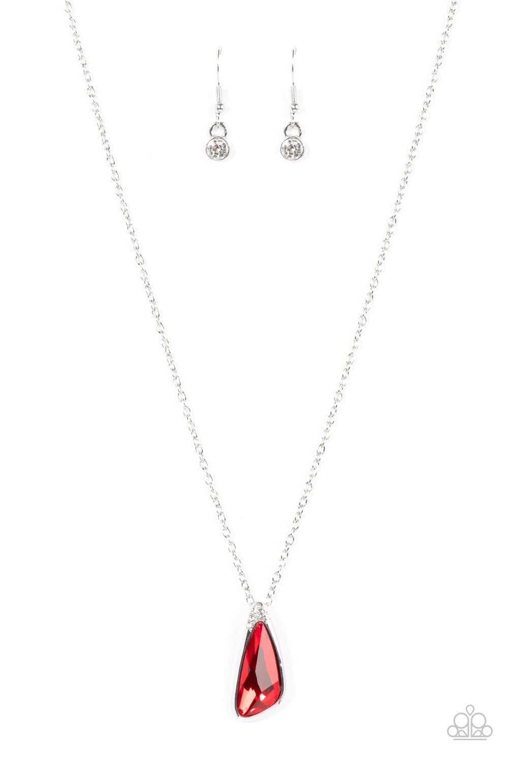 Paparazzi - Envious Extravagance - Red Necklace - Alies Bling Bar