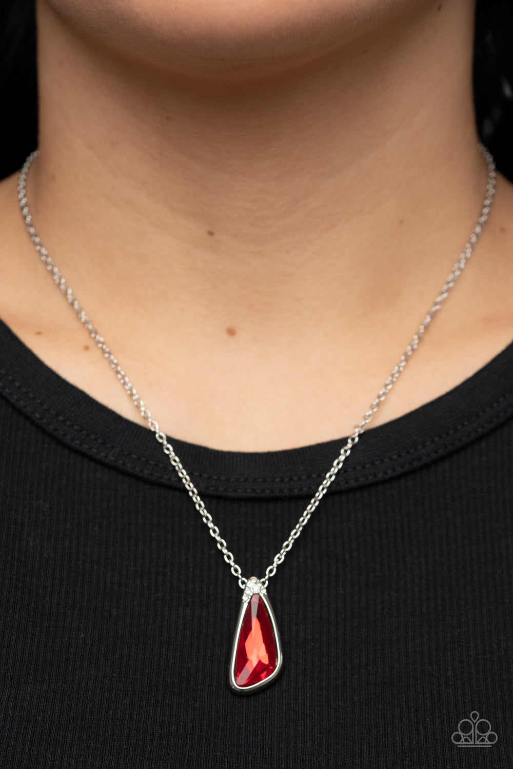 Paparazzi - Envious Extravagance - Red Necklace - Alies Bling Bar