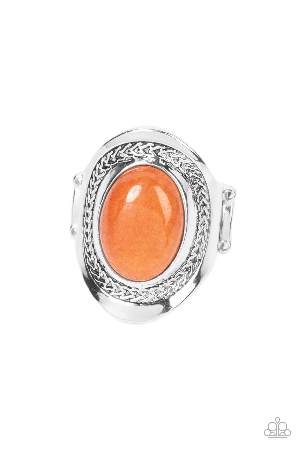 Paparazzi - Rockable Refinement - Orange Ring - Alies Bling Bar