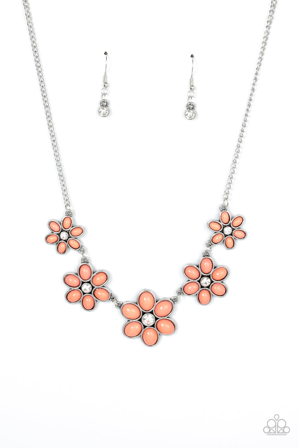 Paparazzi - Prairie Party - Orange Necklace - Alies Bling Bar