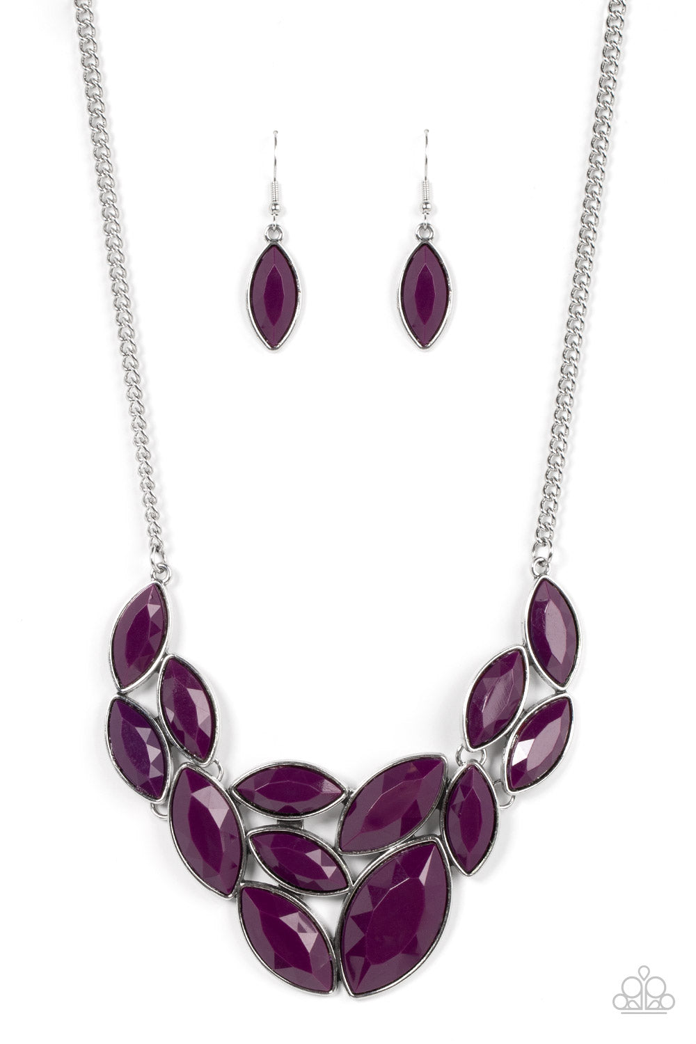 Glitzy Goddess - Purple Necklace -Paparazzi Accessories - Alies Bling Bar