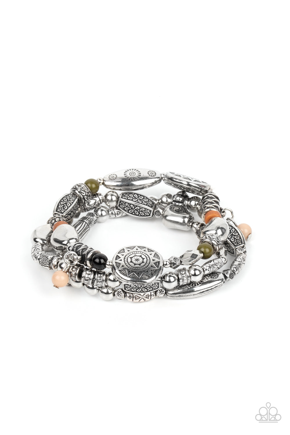 Paparazzi - Western Quest - Multi Bracelet - Alies Bling Bar