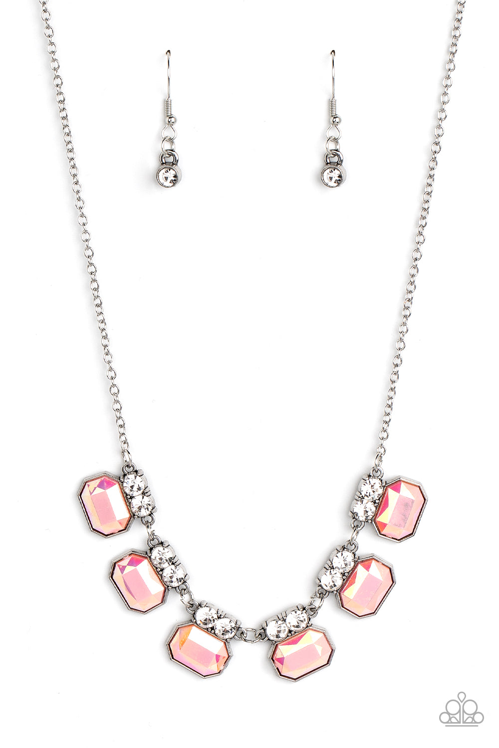 Paparazzi - Interstellar Inspiration - Pink Necklace - Alies Bling Bar