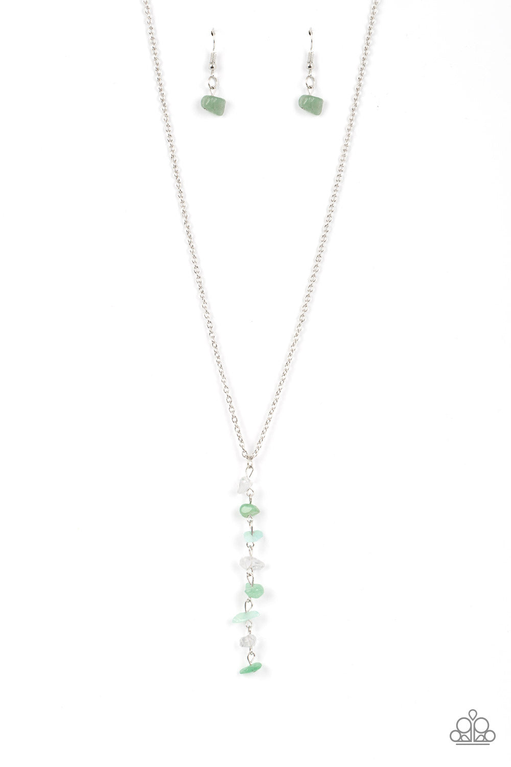 Paparazzi - Tranquil Tidings - Green Necklace - Alies Bling Bar