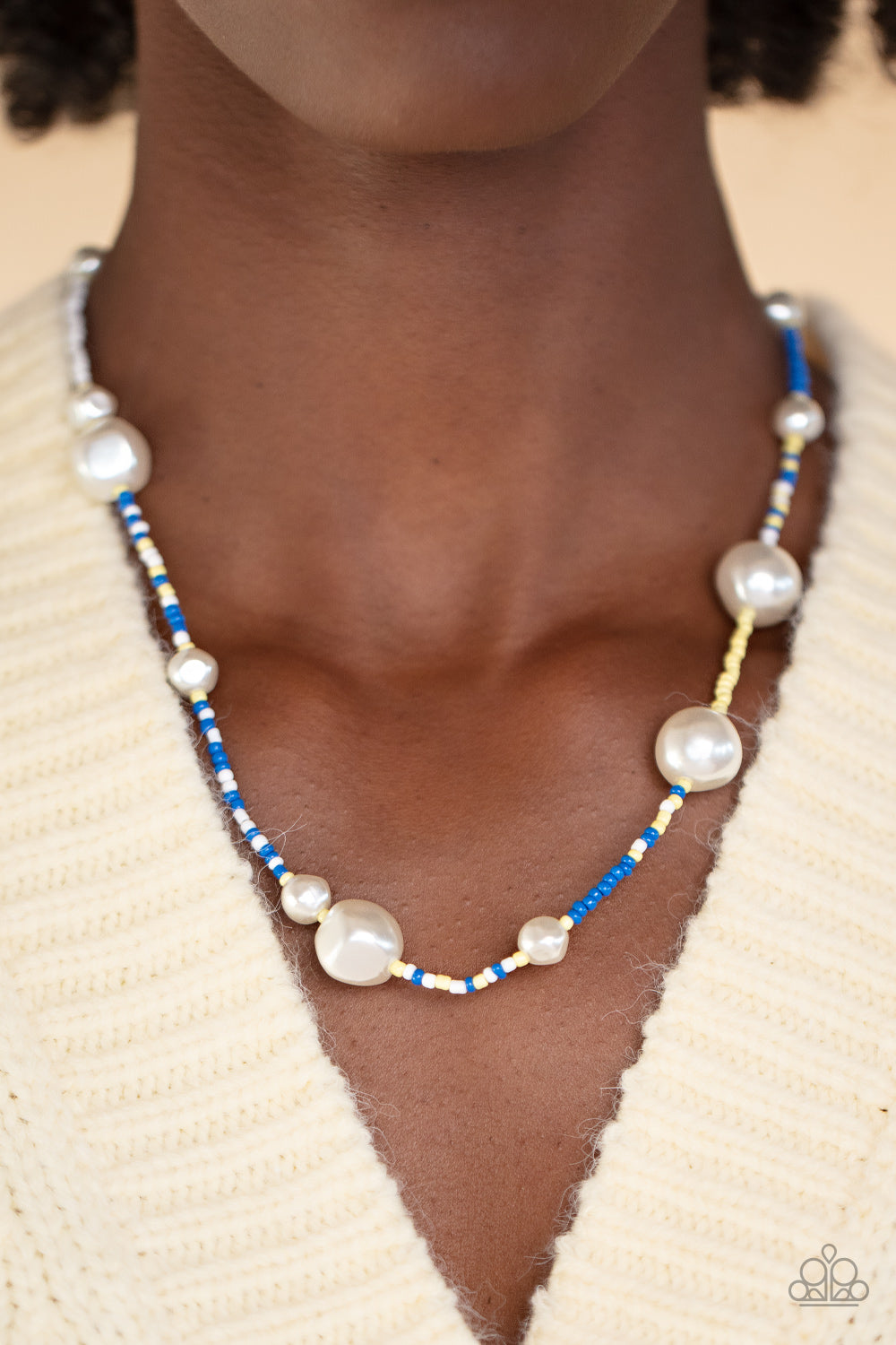 Paparazzi - Modern Marina - Blue Necklace