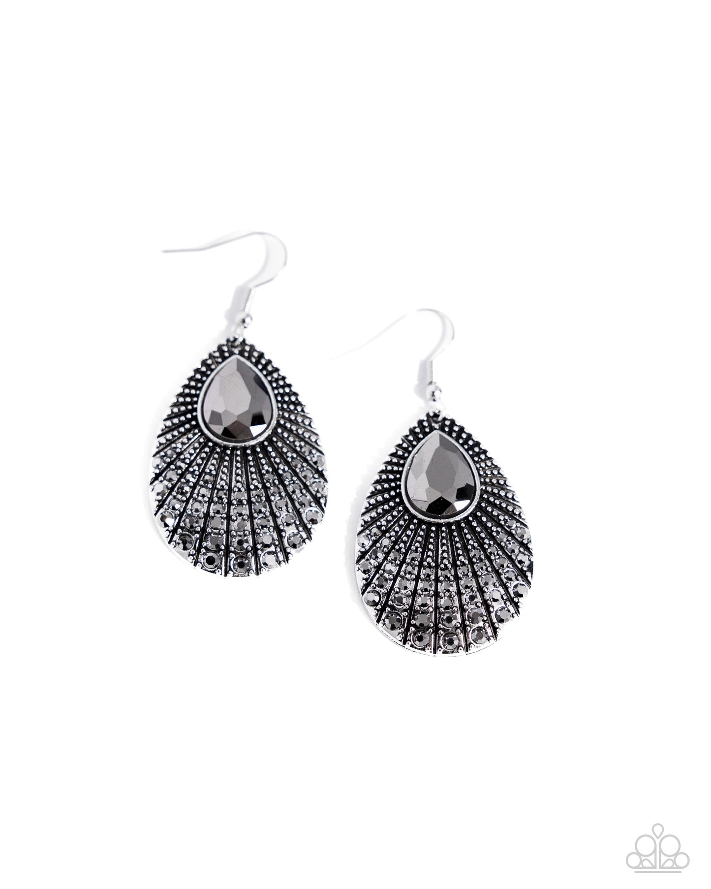 Urban Relic - Silver Earrings - Paparazzi Accessories - Alies Bling Bar