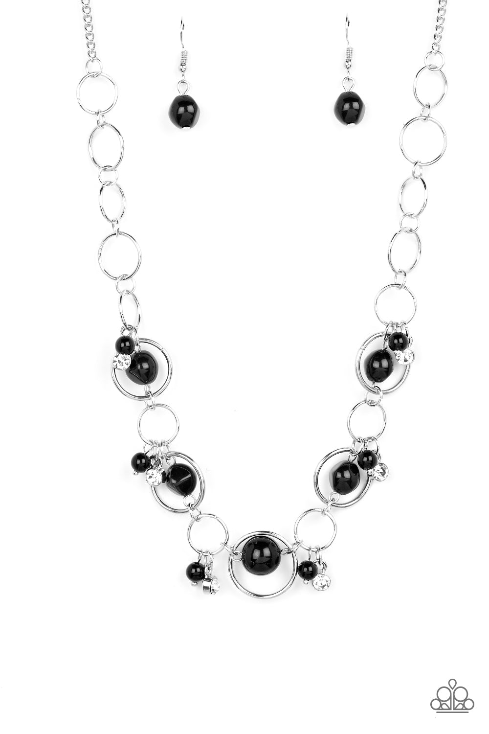 Think of the POSH-ibilities! - Black Necklace- Paparazzi Accessories - Alies Bling Bar