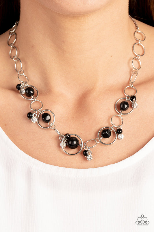 Think of the POSH-ibilities! - Black Necklace- Paparazzi Accessories - Alies Bling Bar