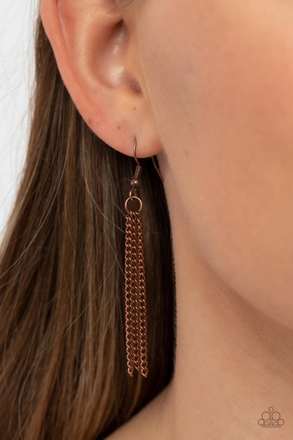 Private Plateau - Copper Necklace - Paparazzi Accessories - Alies Bling Bar