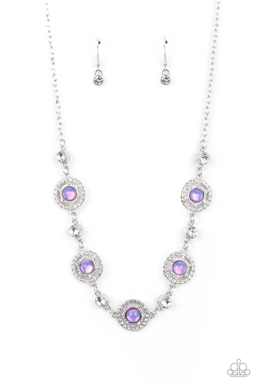 Summer Dream - Purple Necklace - Paparazzi Accessories - Alies Bling Bar