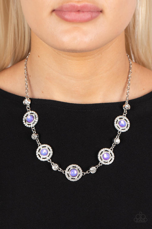 Summer Dream - Purple Necklace - Paparazzi Accessories - Alies Bling Bar