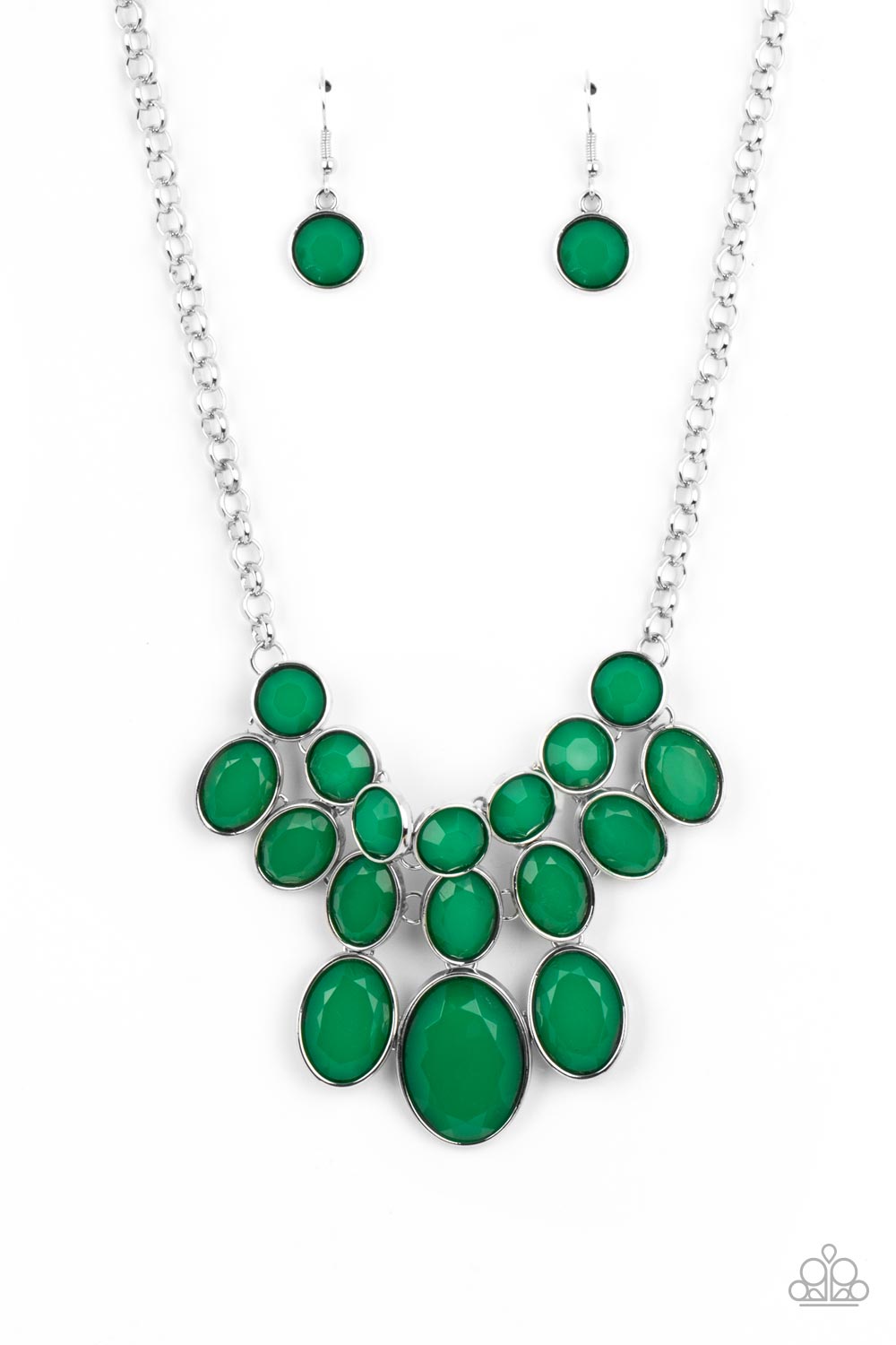 Delectable Daydream - Green Necklace - Paparazzi Accessories - Alies Bling Bar