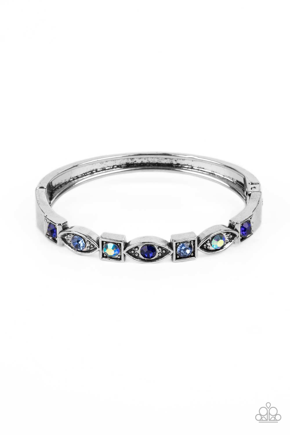 Poetically Picturesque - Blue Bracelet -Paparazzi Accessories - Alies Bling Bar