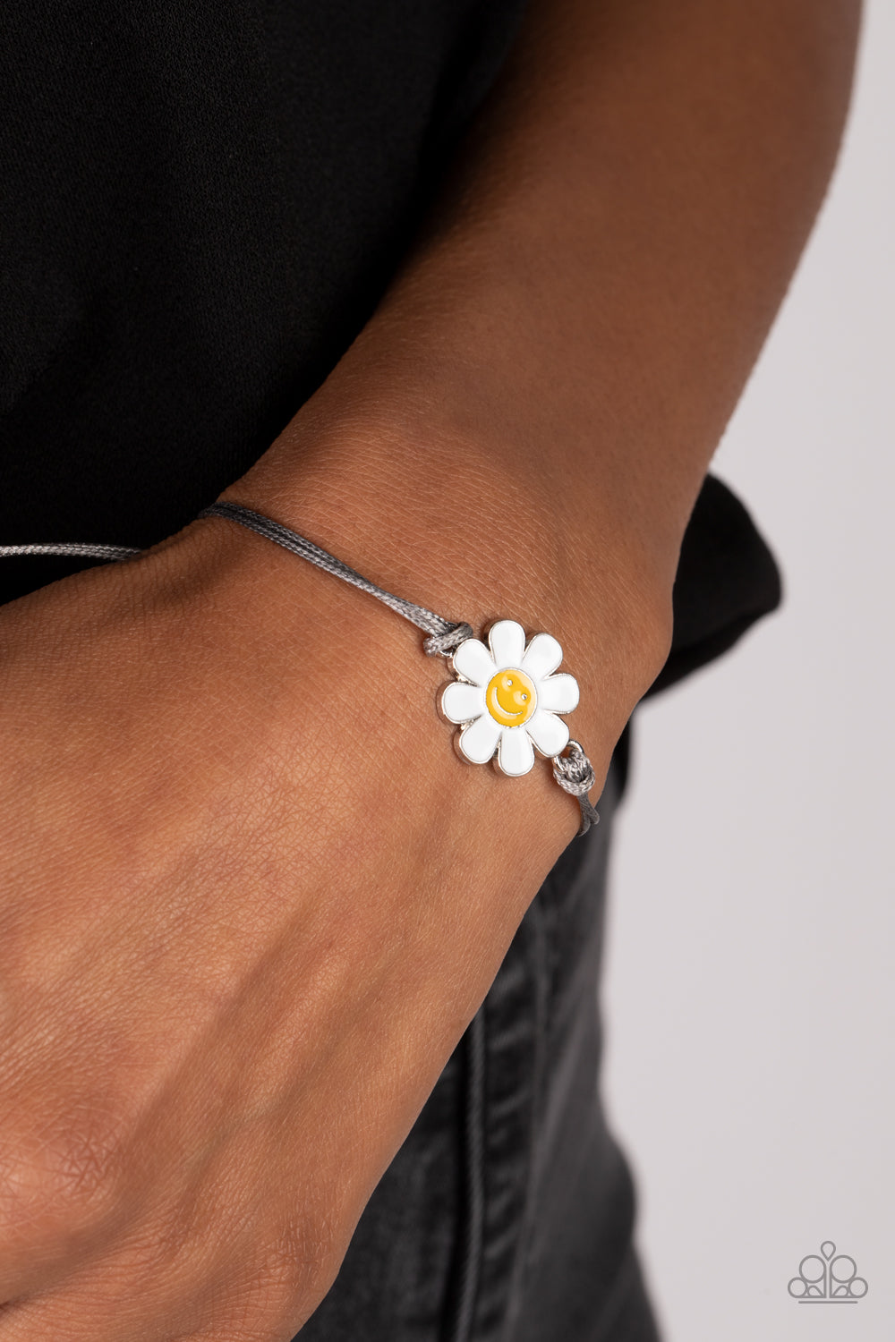 DAISY Little Thing - Silver Bracelet - Paparazzi Accessories - Alies Bling Bar