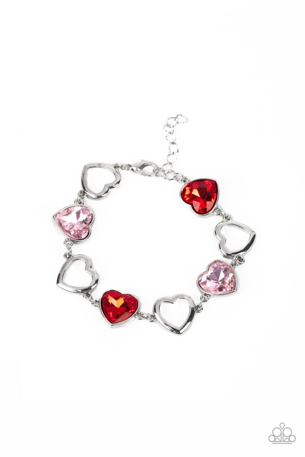 Sentimental Sweethearts - Multi Bracelet -Paparazzi Accessories - Alies Bling Bar