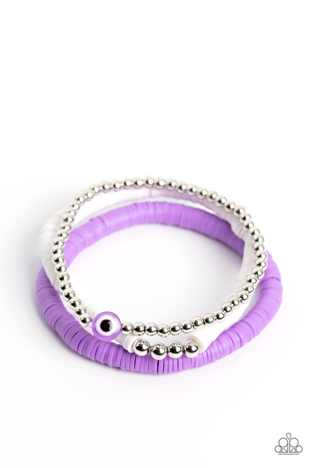 EYE Have A Dream - Purple Bracelet  - Paparazzi Accessories - Alies Bling Bar