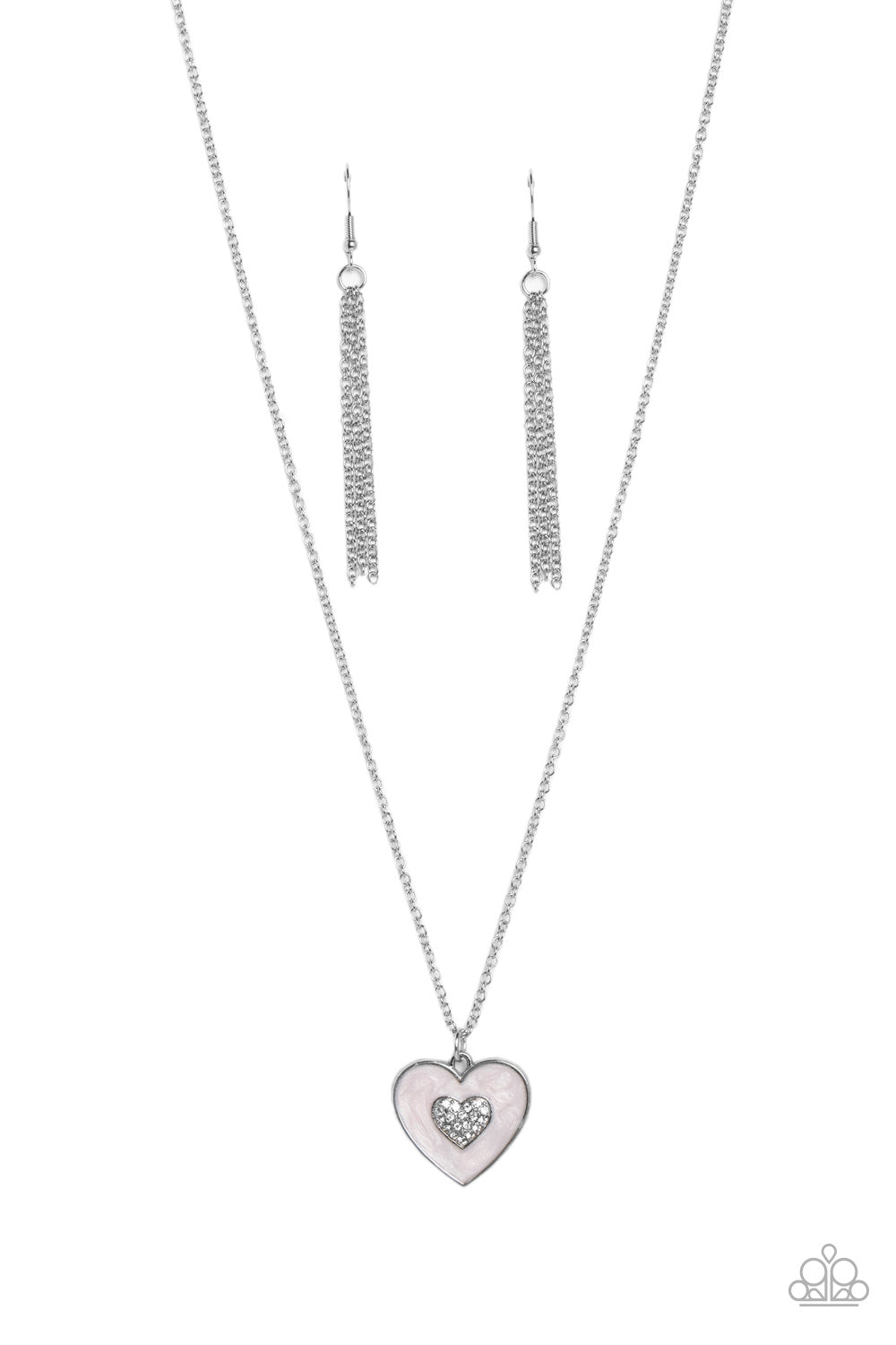 So This Is Love - Pink Necklace - Paparazzi Accessories - Alies Bling Bar