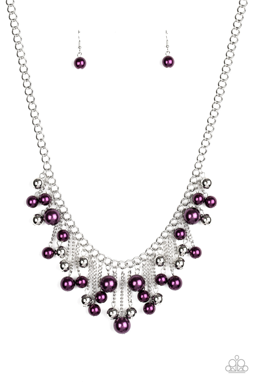 Paparazzi Accessories - City Celebrity - Purple Necklace - Alies Bling Bar