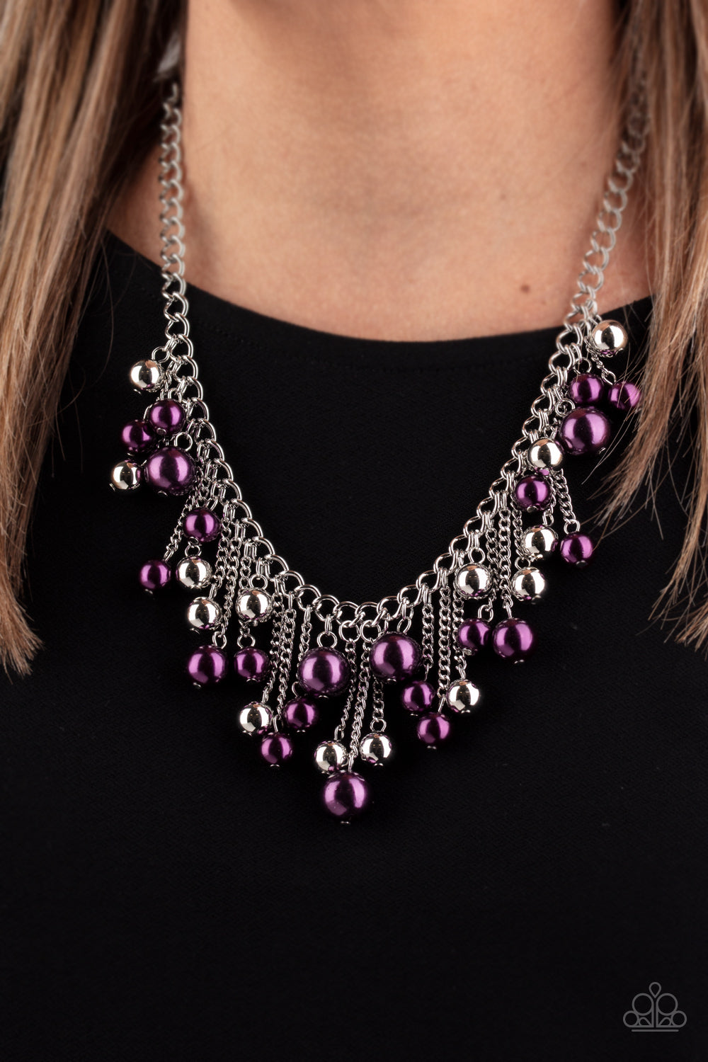 Paparazzi Accessories - City Celebrity - Purple Necklace - Alies Bling Bar